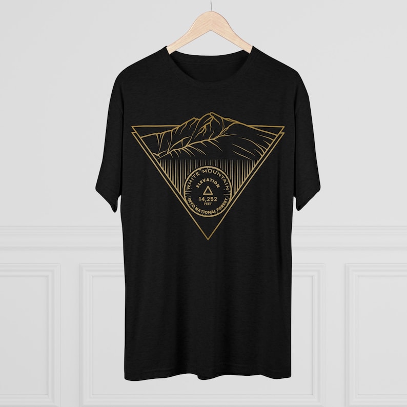White Mountain Peak Minimalist CA 14er T Shirt