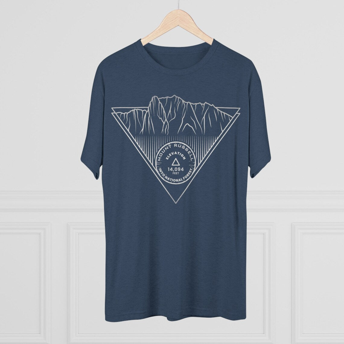 Mount Russell Peak Minimalist T Shirt