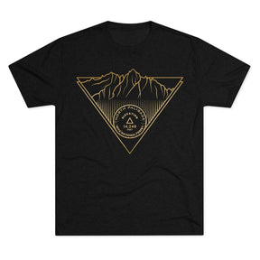 North Palisade Peak Minimalist Line Art CA 14er T Shirt