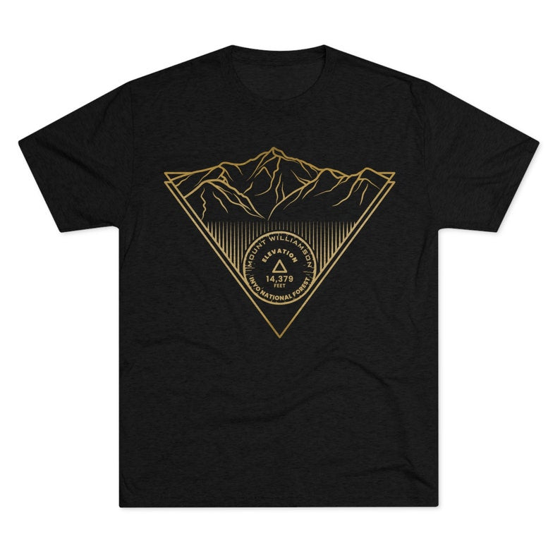 Mount Williamson Peak Minimalist CA 14er Shirt